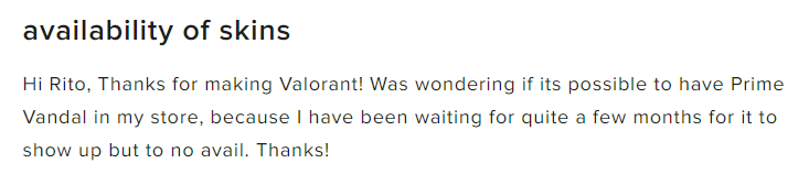 Email with Riot Games - Part 1